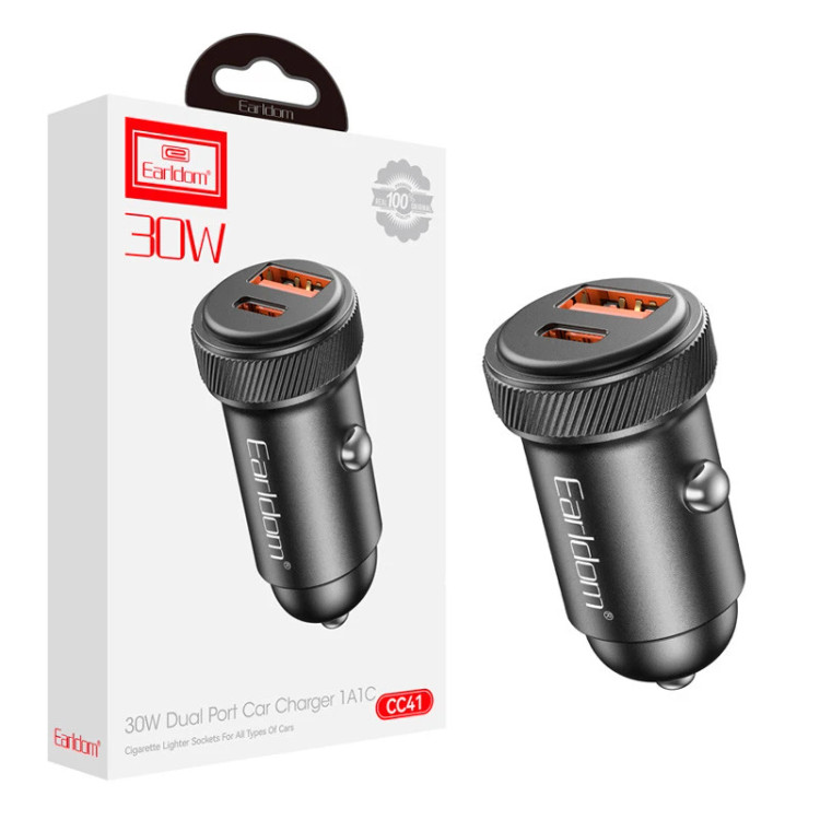 شارژر فندکی ایرلدام 30W مدل CC41