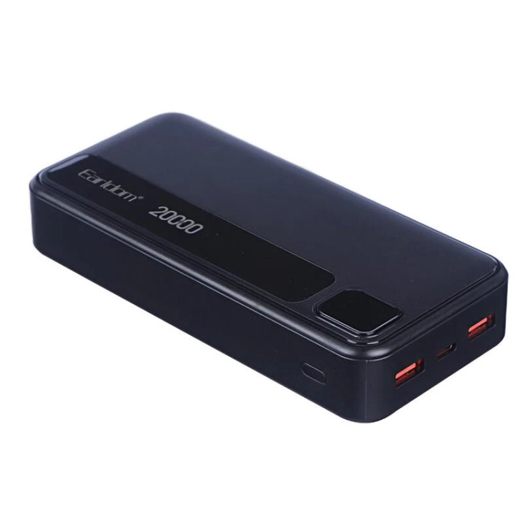 پاور بانک فست شارژ ارلدام ET-PD57 PD 22.5W ظرفیت 20000 میلی آمپر ساعت