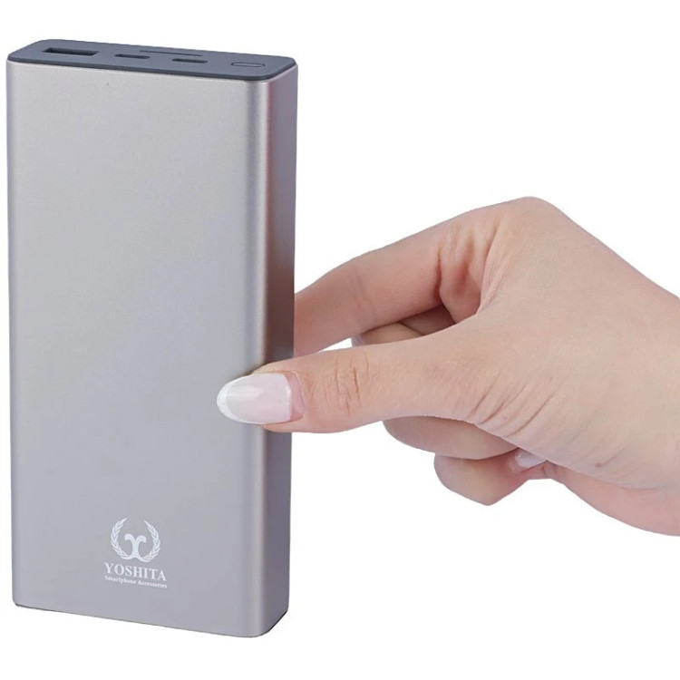 پاور بانک فست شارژ یوشیتا YP-020 QC PD 25W ظرفیت 20000 میلی آمپر ساعت