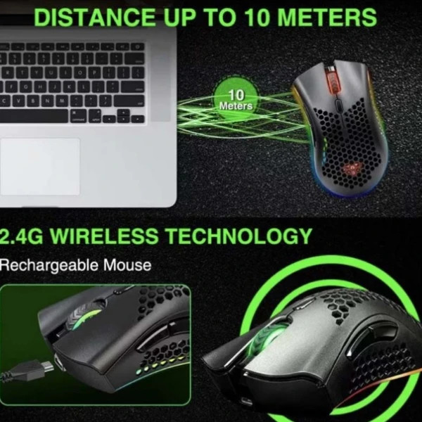 ماوس گیمینگ بی سیم بنگو مدل KM-1