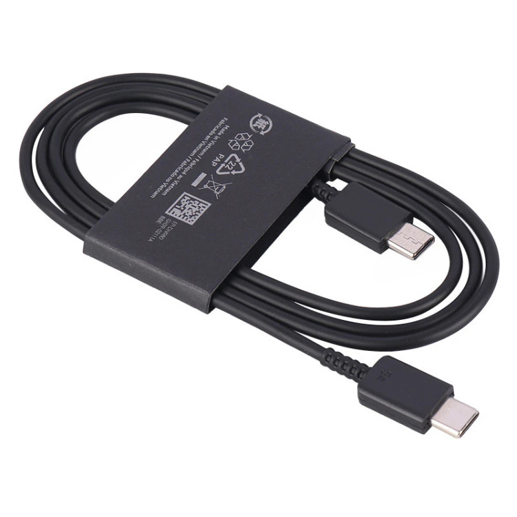 کابل دو سر تایپ سی فست شارژ 5 آمپر سامسونگEP-DW676 طول 1.8 متر اورجینال