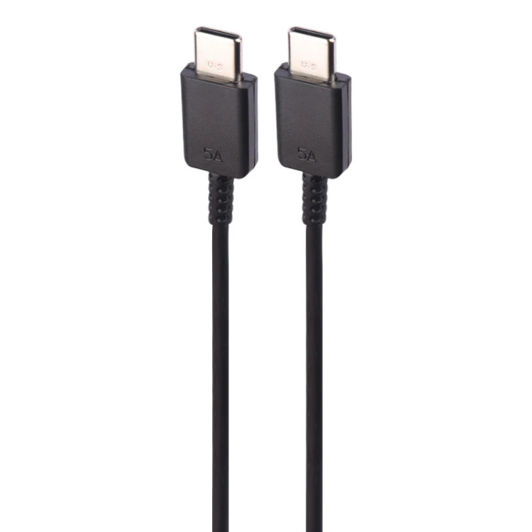 کابل دو سر تایپ سی فست شارژ 5 آمپر سامسونگEP-DW676 طول 1.8 متر اورجینال