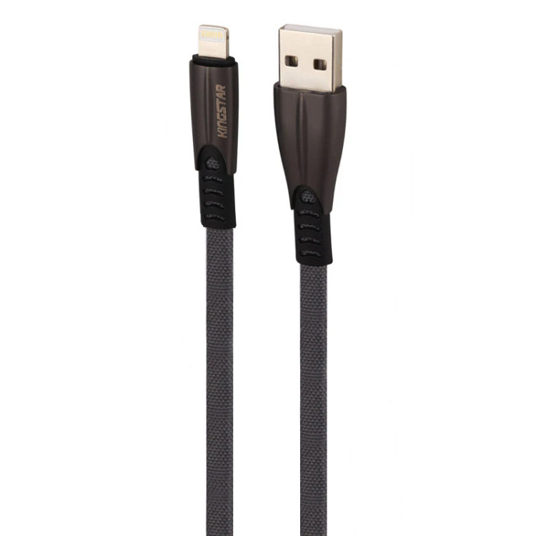 کابل لایتنینگ 2.1 آمپر کینگ استار K130i طول 1.1 متر