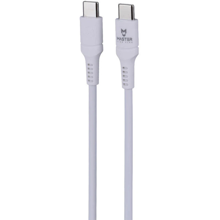 کابل دو سر تایپ سی فست شارژ 5 آمپر مستر لینک پلاس ETM 002 طول 1 متر کد 1