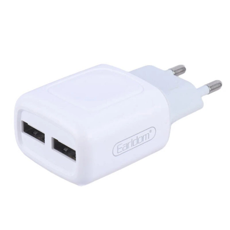 شارژر دیواری 12 وات ارلدام ES-147 2.4A + کابل تایپ سی